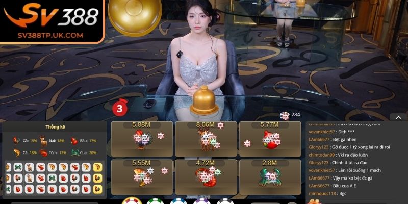 Bầu Cua SV388 - Luật Chơi Và Bí Kíp Rinh Thưởng Lớn 1 Tổng quan về bầu cua SV388