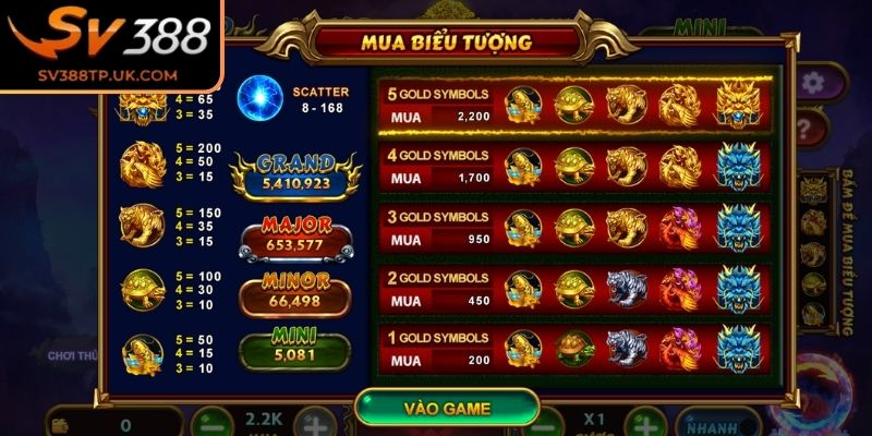 Nhóm biểu tượng Linh Thú