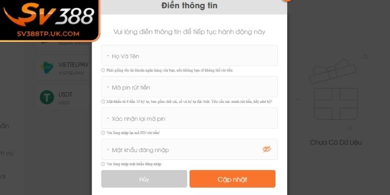 Một số chú ý hội viên cần chú ý để giao dịch thành công 