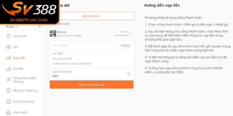 Chuyển khoản qua ngân hàng 