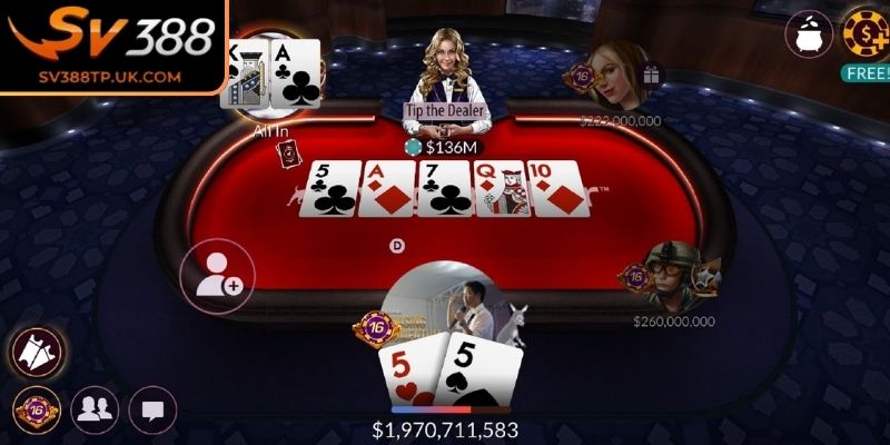 Luật chơi Poker SV388