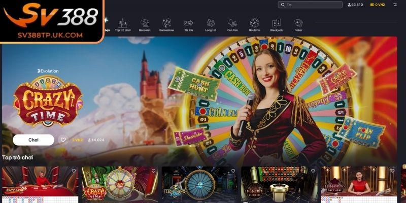 Tổng quát về sảnh EVO SV388