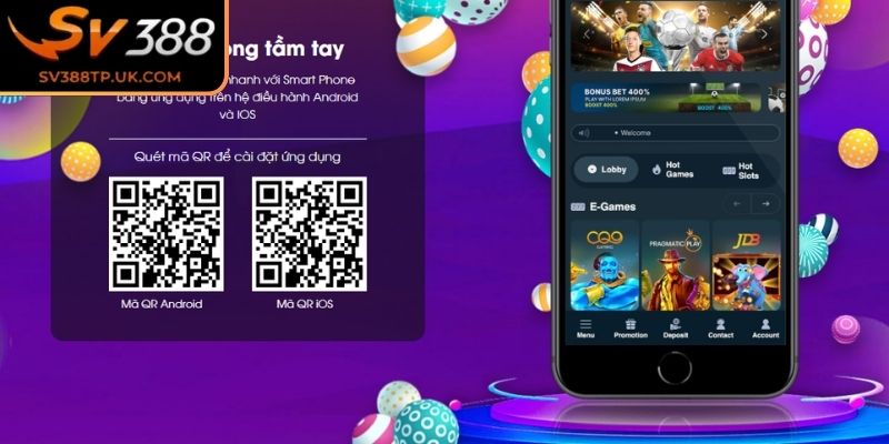 Tải app SV388 cho Android