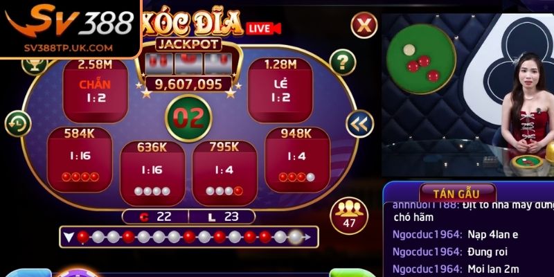 Tập trung cao độ xóc đĩa SV388